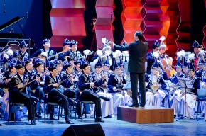                    The Orchestra of Kazakh folk instruments