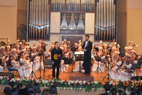 «Халық музыкасы» факультетінің магистранты Әбілқайырхан Бейсековтың жеке концерті өтті