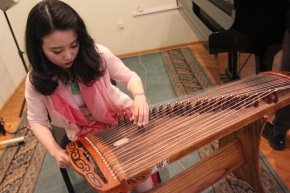 Chinese guchzheng in Kurmangazy KNC
