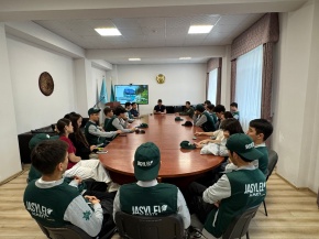 Іле-Алатау мемлекеттік ұлттық табиғи паркіні маманымен кездесу өтті