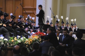 Flowers from the rector of the Moscow Conservatory - A. S. Sokolov