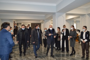 Minister of Culture and Sports of the Republic of Kazakhstan, Dauren Abaev Visited the Conservatory