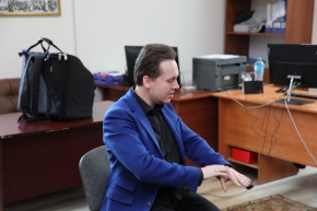 Әлемге аты әйгілі баян музыкасының виртуозы – Айдар Гайнуллинмен кездесу өтті