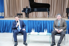 ҚР Мәдениет және спорт министрі Асхат Оралов консерваторияда