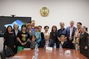 Состоялась творческая встреча с доктором искусствоведения, академиком, профессором, композитором Игорем Мациевским